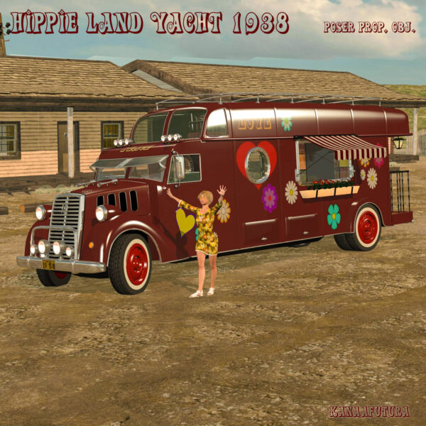 Hippie Land Yacht 1938 Poser prop - Imagen 13