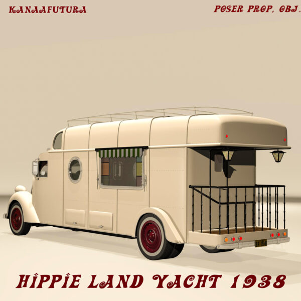 Hippie Land Yacht 1938 Poser prop - Imagen 7