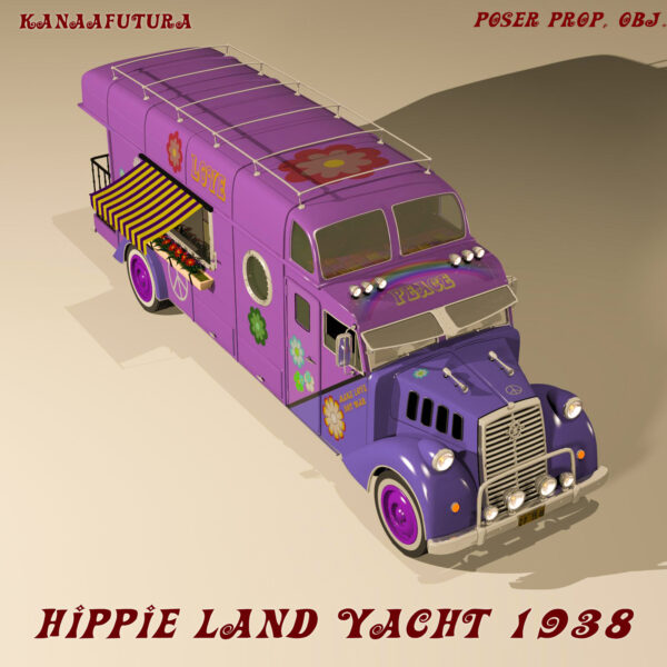 Hippie Land Yacht 1938 Poser prop - Imagen 6