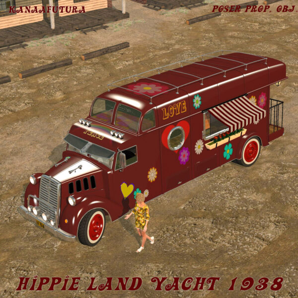 Hippie Land Yacht 1938 Poser prop - Imagen 14