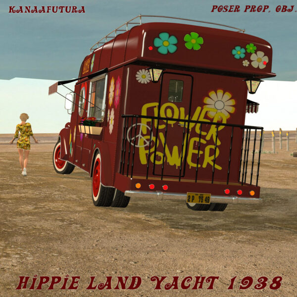 Hippie Land Yacht 1938 Poser prop - Imagen 15