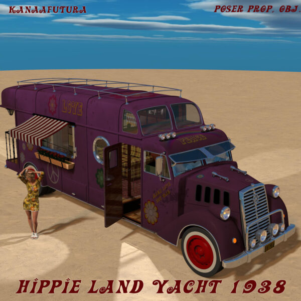 Hippie Land Yacht 1938 Poser prop - Imagen 17