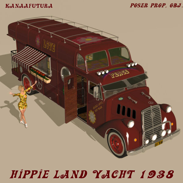 Hippie Land Yacht 1938 Poser prop - Imagen 18