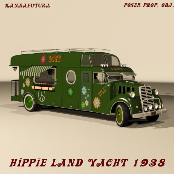 Hippie Land Yacht 1938 Poser prop - Imagen 10