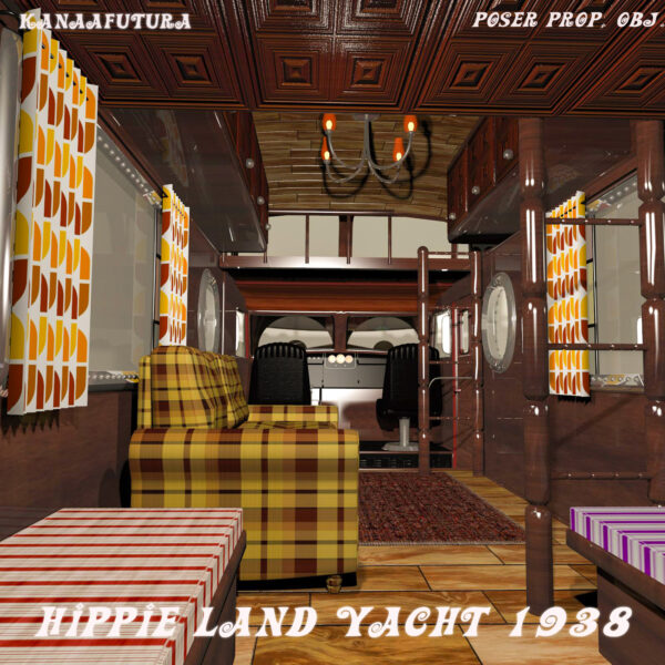 Hippie Land Yacht 1938 Poser prop - Imagen 9