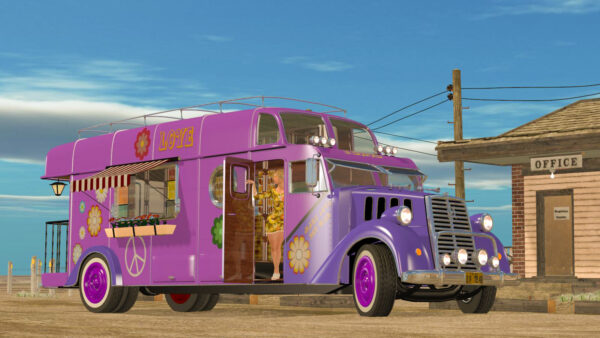 Hippie Land Yacht 1938 Poser prop - Imagen 5