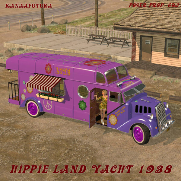 Hippie Land Yacht 1938 Poser prop - Imagen 3